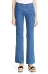 SEE BY CHLOÉ FLARE JEANS,S21UDP02150