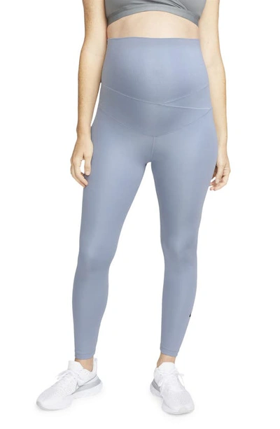 Nike Women's One (m) High-waisted Leggings (maternity) In Grey