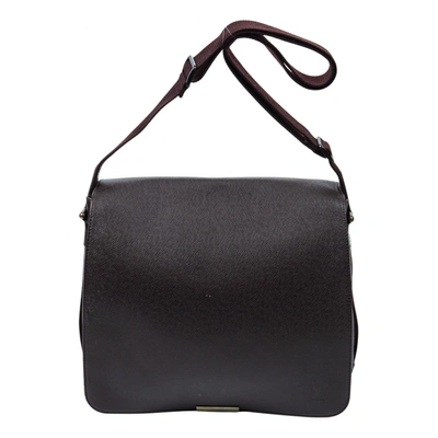 Pre-owned Louis Vuitton Burgundy Cloth Handbags
