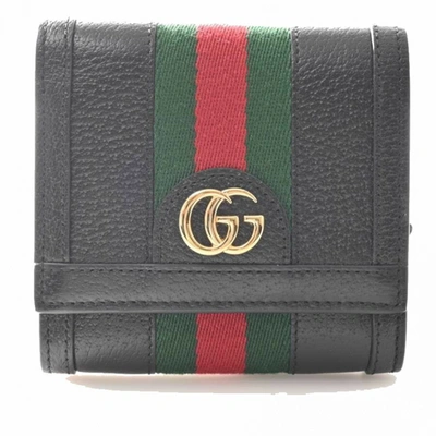 Pre-owned Gucci Leather Wallet In Multicolour