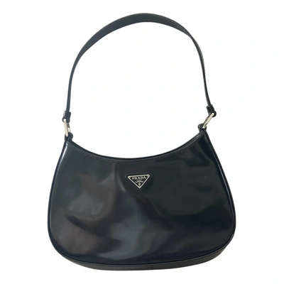Pre-owned Prada Black Leather Handbags