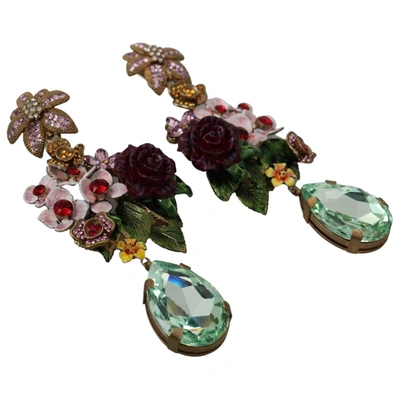 Pre-owned Dolce & Gabbana Earrings In Multicolour