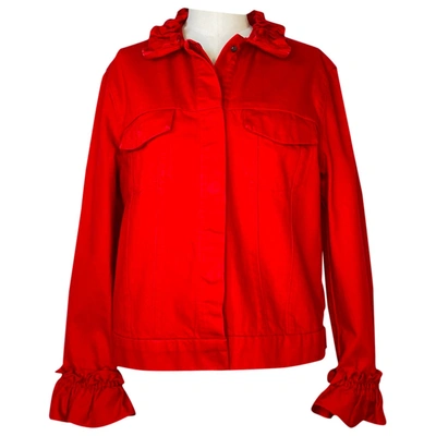 Pre-owned J Brand Short Vest In Red