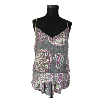 Pre-owned Isabel Marant Étoile Silk Blouse In Multicolour