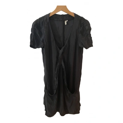 Pre-owned Iro Spring Summer 2020 Silk Mid-length Dress In Black