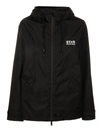 Golden Goose Daris Star Collection Logo Hooded Windbreaker In 80203