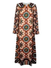 La Doublej Long Sleeve Swing Dress (placed) In Cic0002