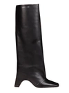 Coperni Cactus Leather Bridge Boot In Black