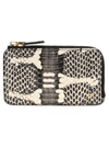 TOM FORD SNAKESKIN PRINT ZIPPED WALLET,YM238TLCL171C9105