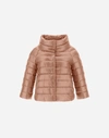 Herno Sofia Quilted Down Jacket In Rosa
