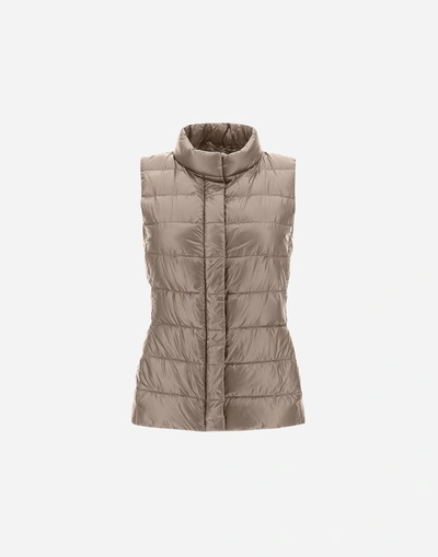 Herno Giulia - Female Waistcoats Light Taupe 52 In Light Dove Gray