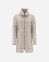 Herno Maria Padded Coat In Chantilly