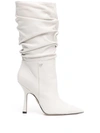 DSQUARED2 BLAIR RUCHED CALF BOOTS
