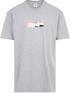 Supreme X Emilio Pucci Box Logo T-shirt In Grey