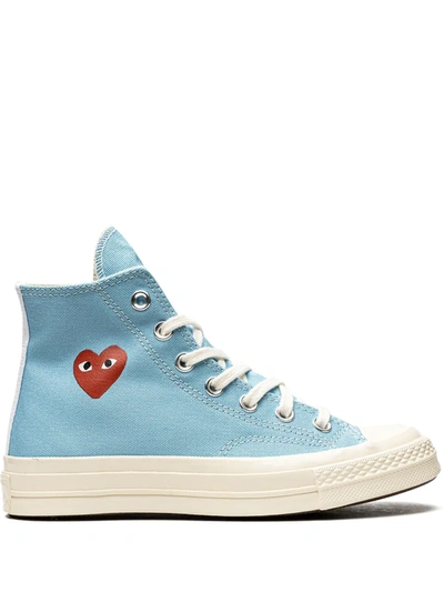 Converse X Cdg Chuck Taylor All-star Sneakers In Blau | ModeSens