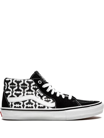 Vans X Supreme Grosso Mid Sneakers In Black