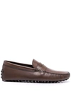 Tod's Slip-on Loafers In Braun