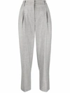 BRUNELLO CUCINELLI CROPPED TAPERED-LEG TROUSERS