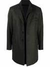 FAY SINGLE-BREASTED FITTED COAT