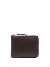 Comme Des Garçons Wallet Classic Line Wallet In Brown