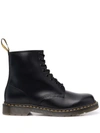 Dr. Martens' 1460 Pascal Combat Boots In Schwarz