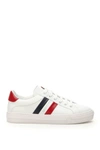MONCLER ARIEL LEATHER SNEAKERS