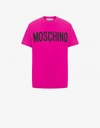 MOSCHINO JERSEY T-SHIRT WITH LOGO