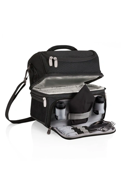 Oniva Picnic Time Pranzo Lunch Cooler Bag In Black