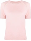 BARRIE SHORT-SLEEVE CASHMERE TOP