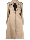 GIVENCHY A-LINE TRENCH COAT