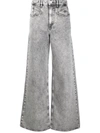 ISABEL MARANT HIGH-RISE WIDE-LEG JEANS