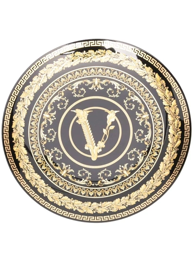 Versace Virtus Gala Plate (17cm) In Gold