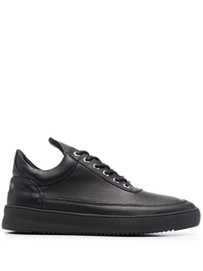 Filling Pieces Ripple Crumbs Low-top Trainers In Black