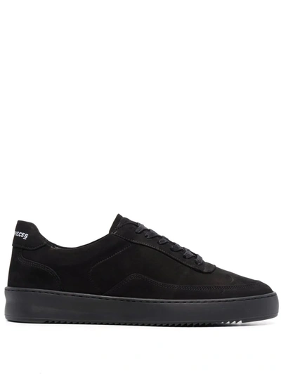 Filling Pieces Low Top Ripple Tonal Sneaker Black In Schwarz