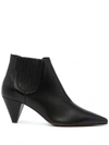 Tod's Tapered-heel 60mm Boots In Schwarz