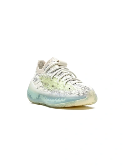Adidas Originals Kids' Yeezy Boost 380 "alien Blue" Sneakers In Silver