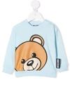 MOSCHINO TEDDY BEAR PRINT SWEATER