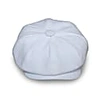Mister Miller - Master Hatter Women's Alberts Beach Bakerboy Hat In White Washed Linen In Washed