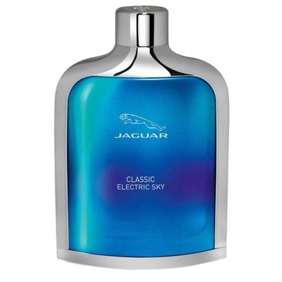 Jaguar Mens Electric Sky Edt Spray 3.4 oz Fragrances 7640171193366 In Violet