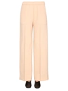 Jil Sander Wool Pants In Nude