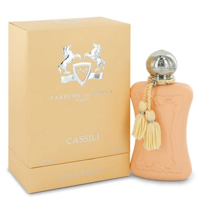 Parfums De Marly Cassili Edp Spray 2.5 oz Fragrances 3700578524003 In Red   / Plum / White