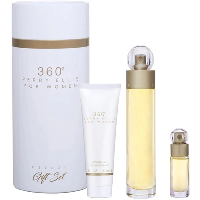 Perry Ellis Ladies 360 Women Gift Set Fragrances 844061012820