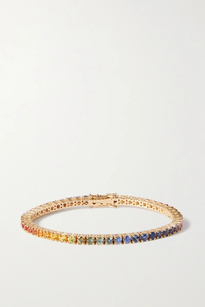 Roxanne First 14-karat Gold Sapphire Bracelet