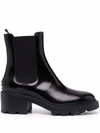 Tod's Boots In Black