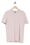 14th & Union 14th And Union Short Sleeve Slub Crew Neck T-shirt In Pink Antique