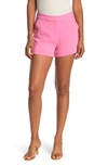 Cinq À Sept Elaine Crepe Shorts In Wild Orchid