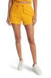 Abound Fleece Knit Shorts In Orange Slice