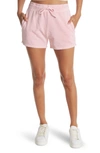 Abound Fleece Knit Shorts In Pink Candy