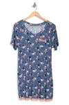 Honeydew Nightshirt In Calcite Floral