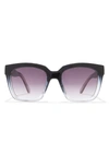Vince Camuto 65mm Square Sunglasses In Black Grey